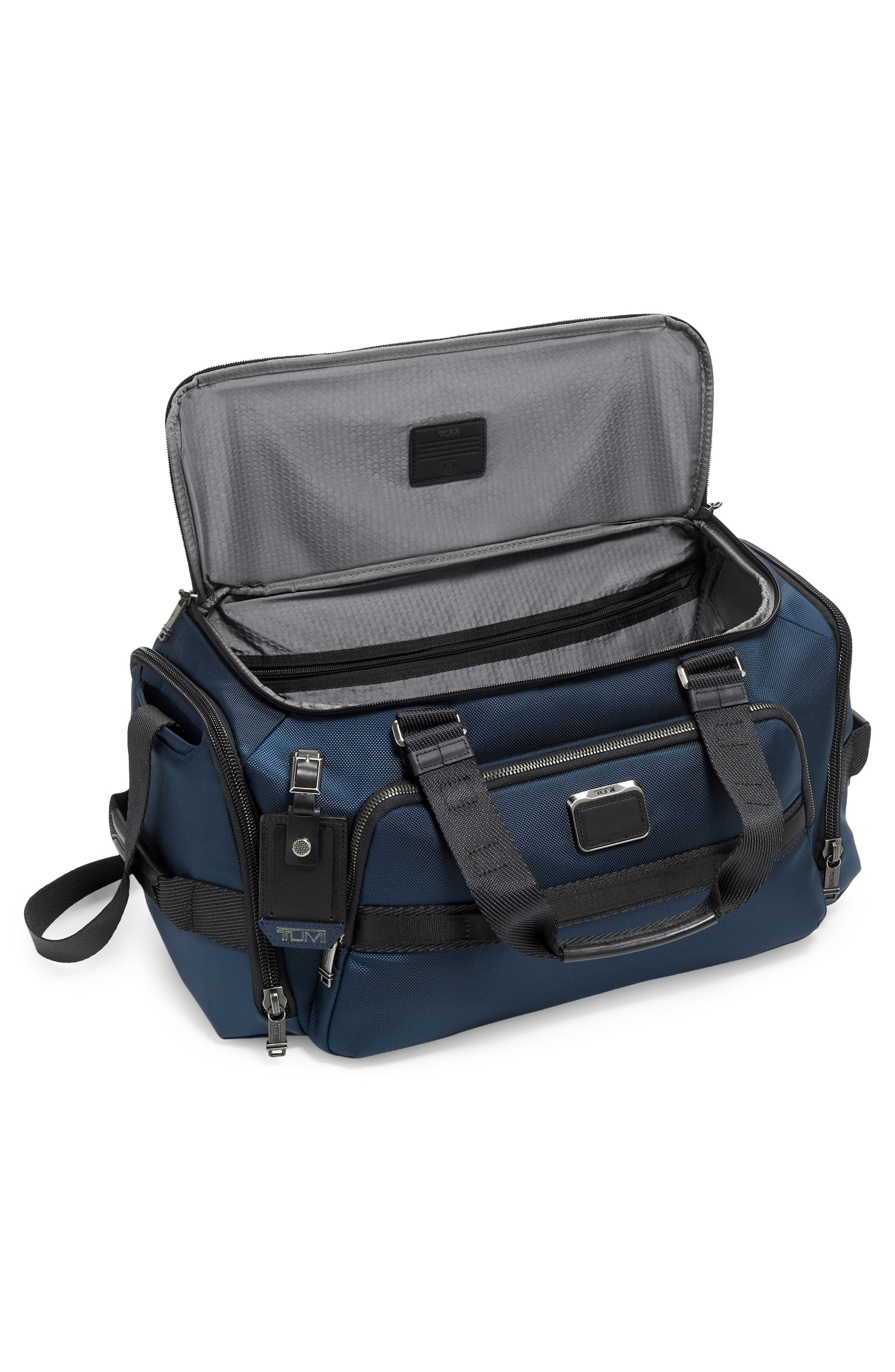 TUMI Mason Nylon Duffle Bag, Alternate, color, Navy