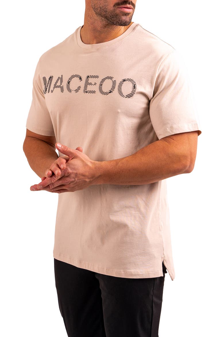 Logo Graphic T-Shirt, Alternate, color, LIGHT BROWN