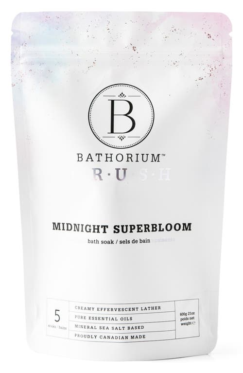 Bathorium Midnight Superbloom Crush Bath Soak In No Color