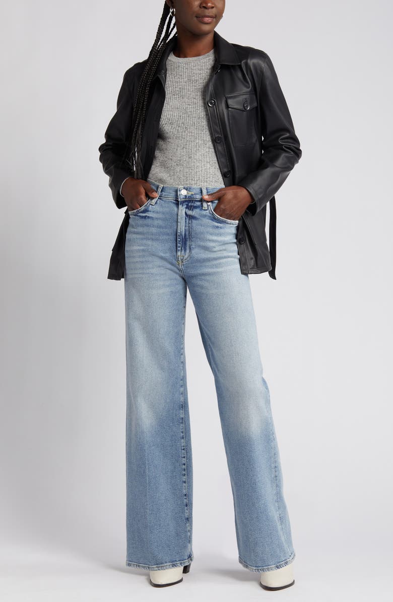 Treasure & Bond Crewneck Rib Sweater, Main, color,