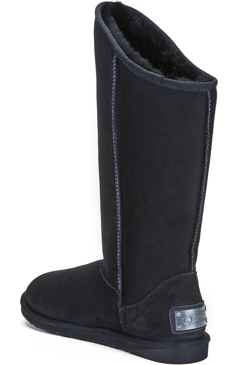 Australia Luxe Collective Cosy Genuine Shearling Tall Boot, Alternate, color, Black