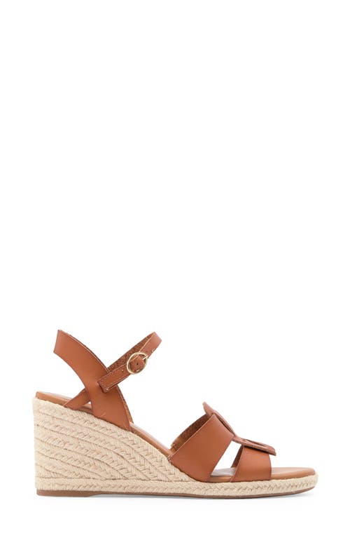 Nordstrom Rack Renata Espadrille Wedge Sandal In Tan Toffee