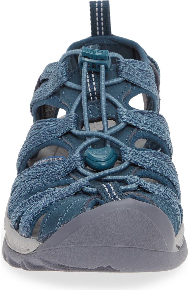 KEEN 'Whisper' Water Friendly Sport Sandal, Alternate, color, Smoke Blue