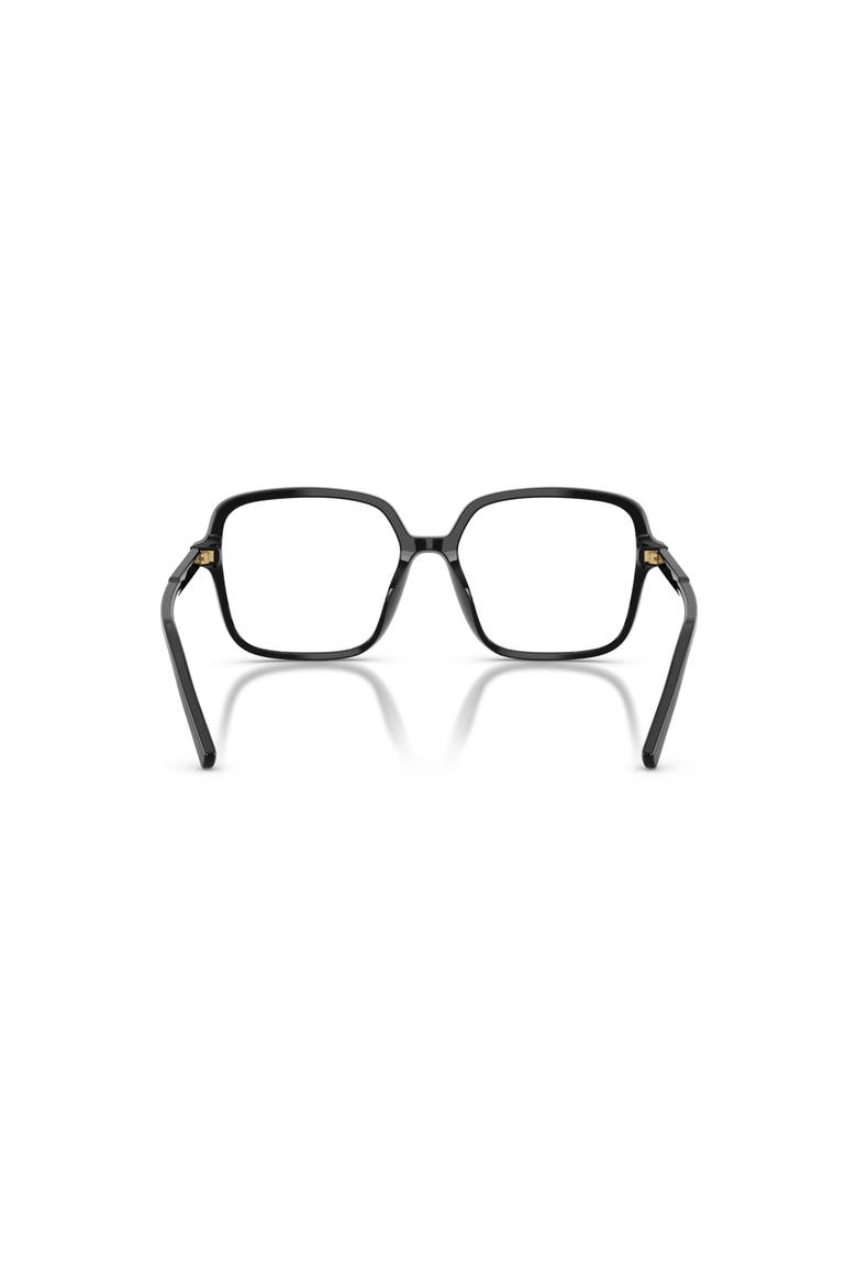 53mm Square optical glasses, Alternate, color, Black