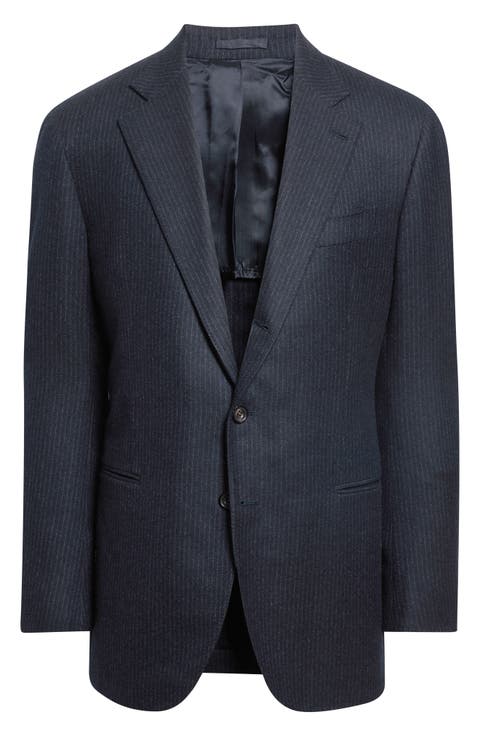 Waverly Pinstripe Virgin Wool Suit