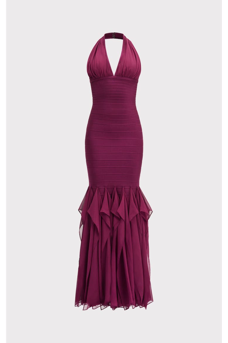 The Louisa Gown, Alternate, color, MARASCHINO