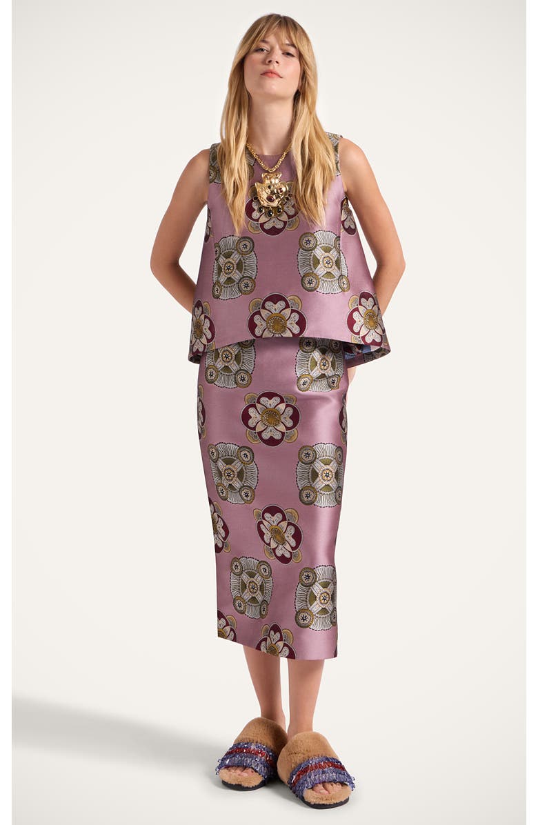 La DoubleJ La Scala Top, Main, color, Nucleus Dusty Pink