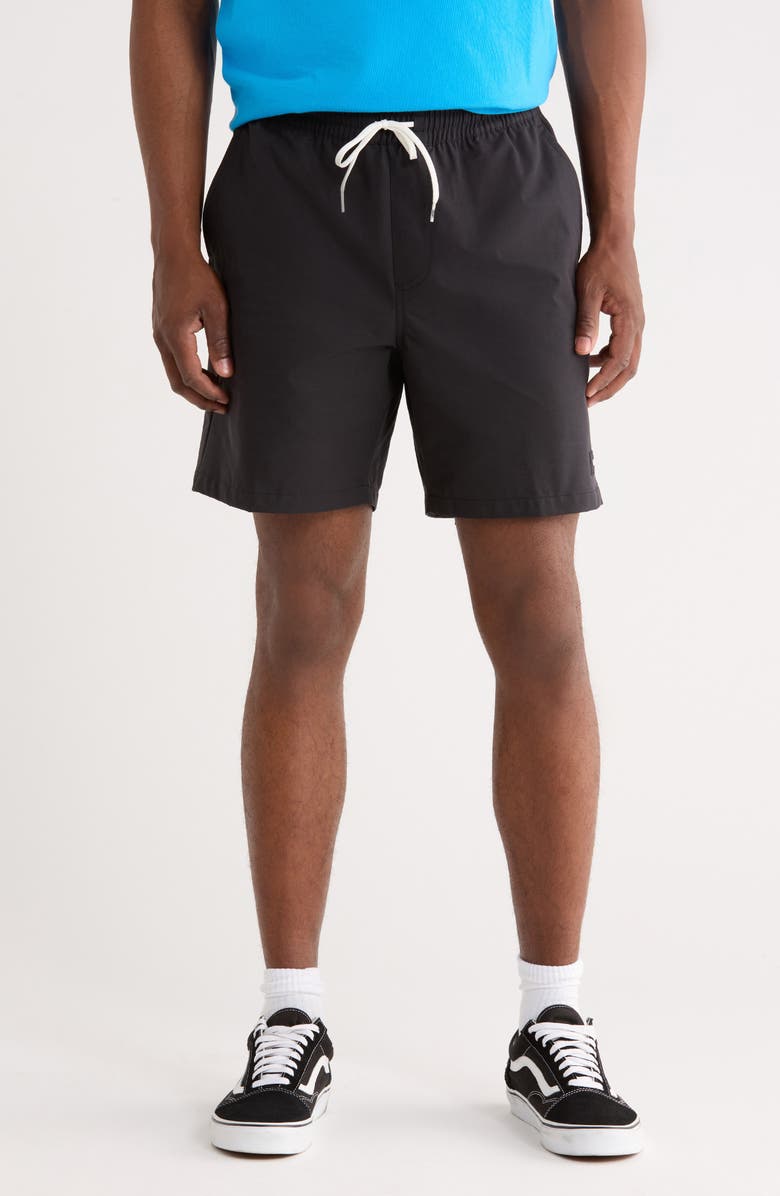 Vans Range Relaxed Water Resistant Sport Shorts, Main, color, Black