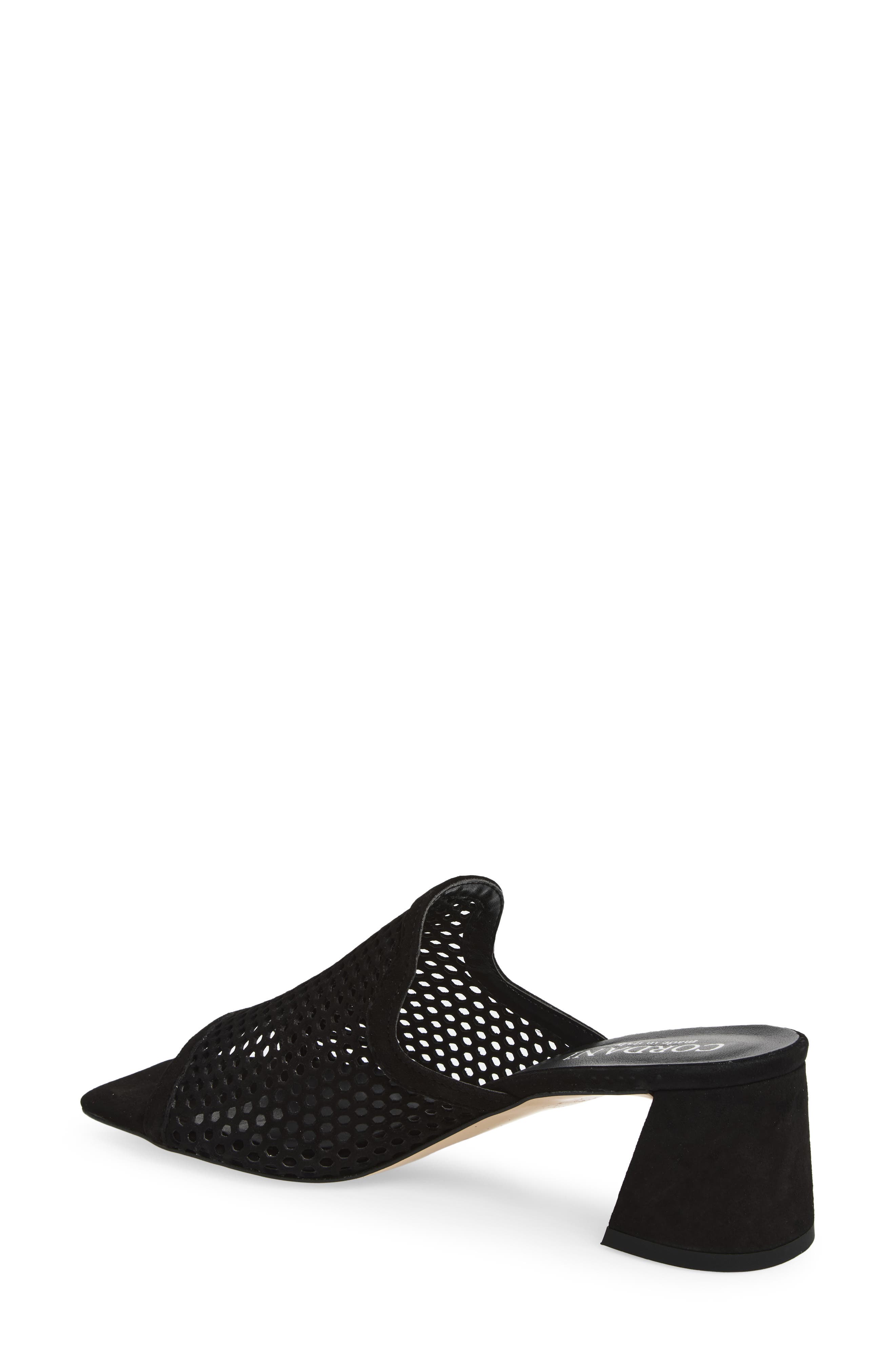 Cordani Inez Slide Sandal, Alternate, color, Black Suede