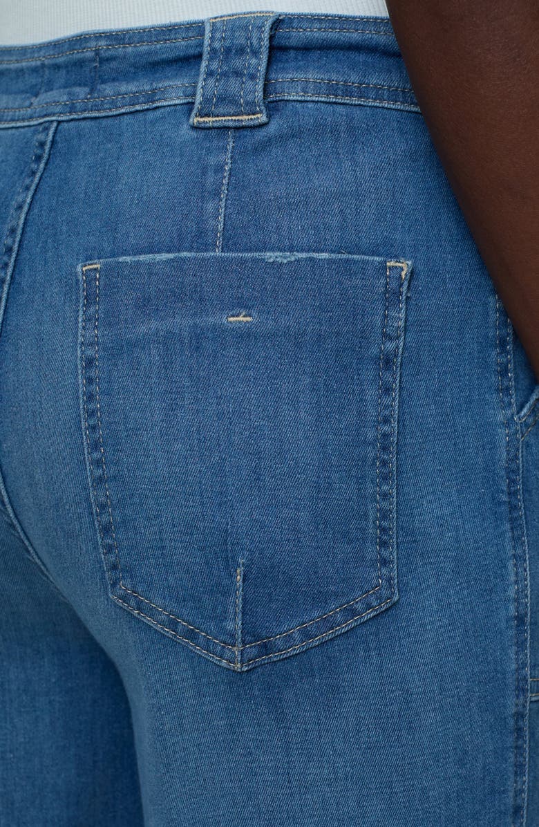 Closed Aria Flare Jeans, Alternate, color, Dark Blue