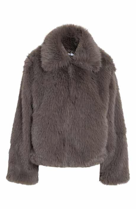 Noisy may Evie Faux Fur Jacket