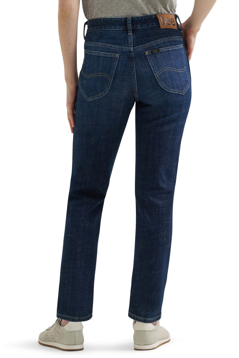 Rider™ Slim Mid Rise Straight Leg Jeans, Alternate, color, VALIANT INDIGO