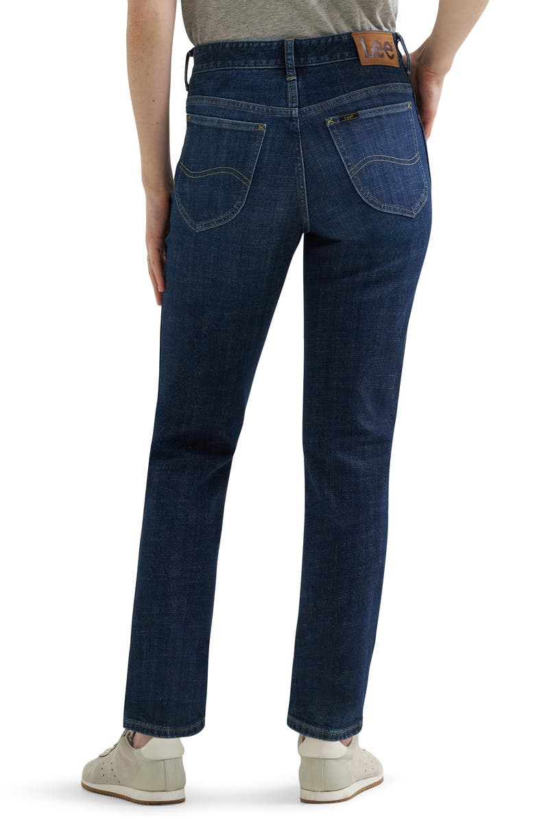 Lee Rider<sup>™</sup> Slim Straight Leg Jeans, Alternate, color, Valiant Indigo
