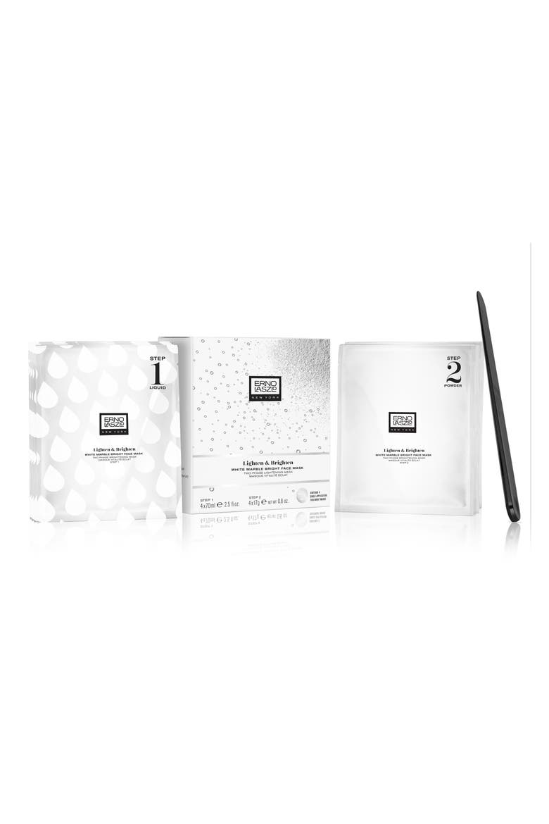 White Marble Bright Face Powder Mask, Alternate, color, NO COLOR