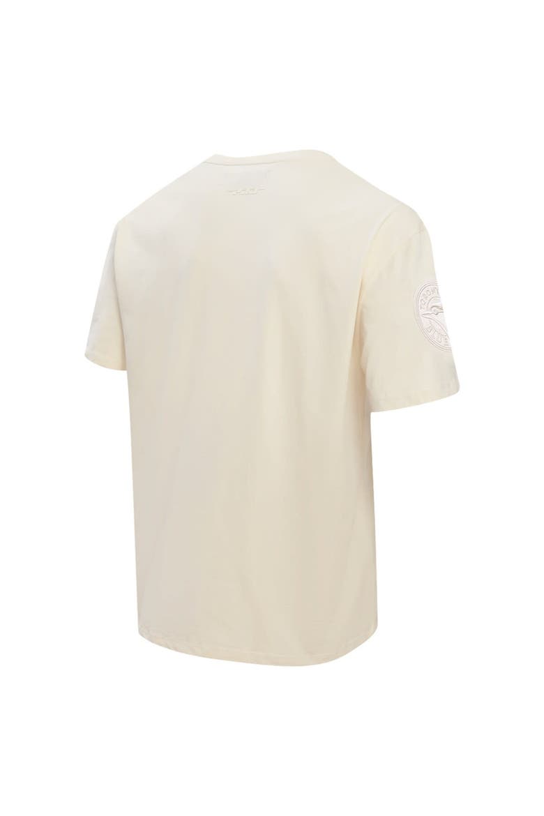 Men's Pro Standard Cream Toronto Blue Jays Neutral Drop Shoulder T-Shirt, Alternate, color, Cream