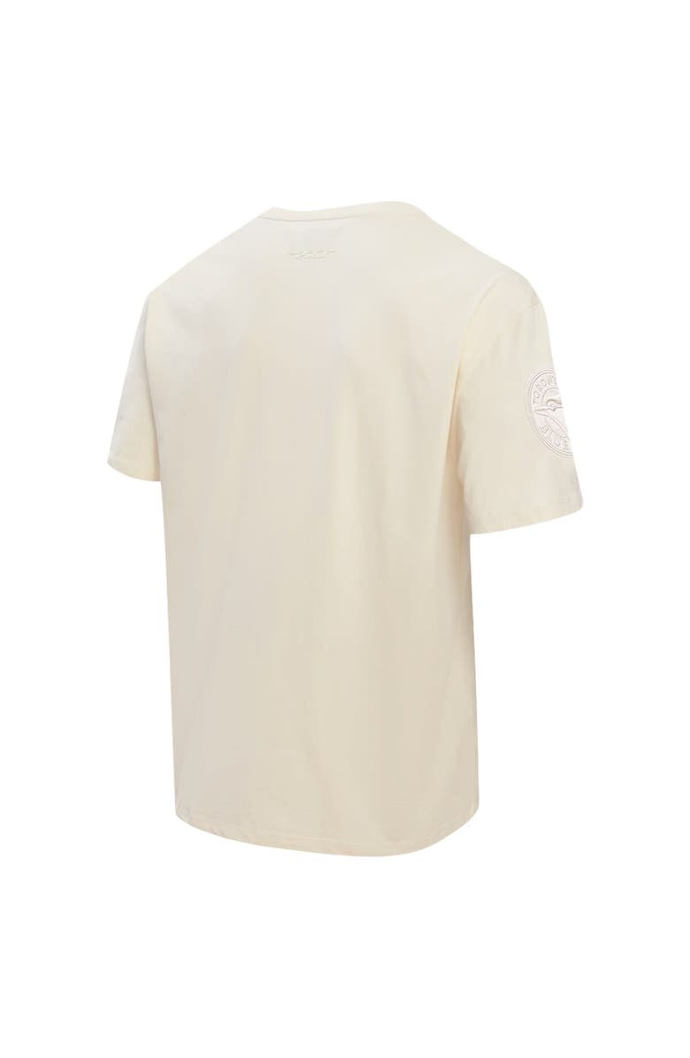 PRO STANDARD Men's Pro Standard Cream Toronto Blue Jays Neutral Drop Shoulder T-Shirt, Alternate, color, Cream