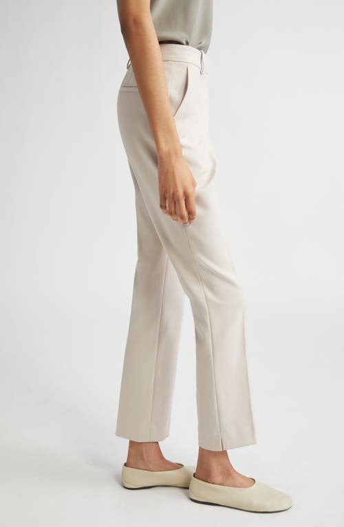 Lafayette 148 New York Manhattan Slim Fit Cotton Cigarette Pants In White