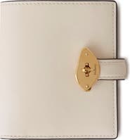 Mulberry Lana Compact High Gloss Leather Bifold Wallet