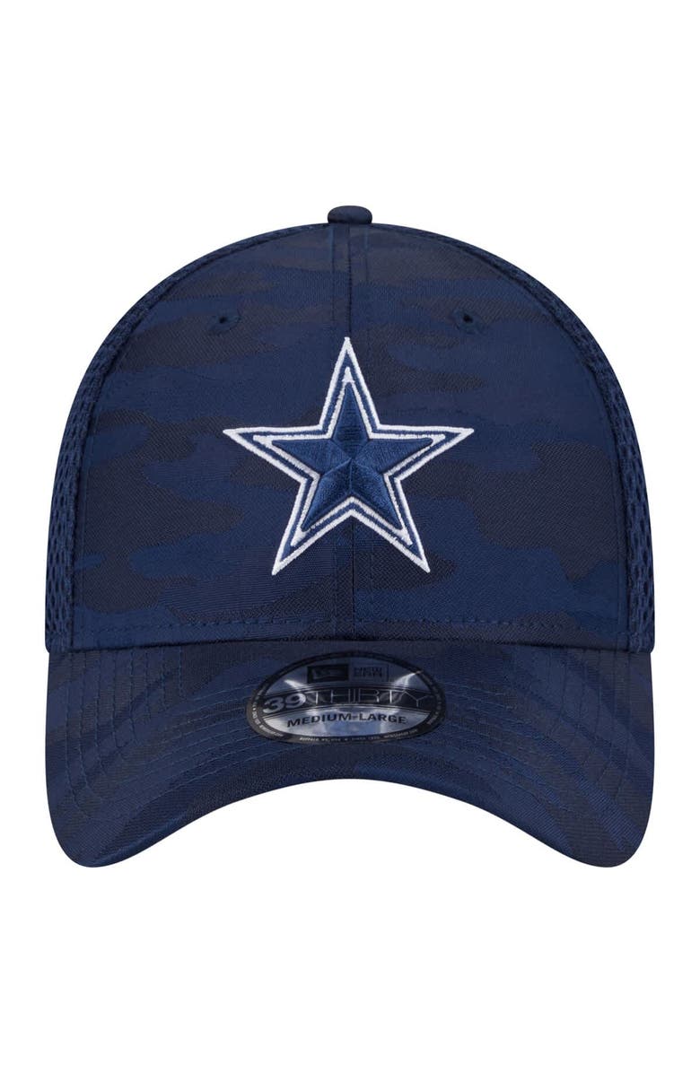 New Era Men's New Era Navy Dallas Cowboys Active Camo 39THIRTY Flex Hat, Alternate, color, 