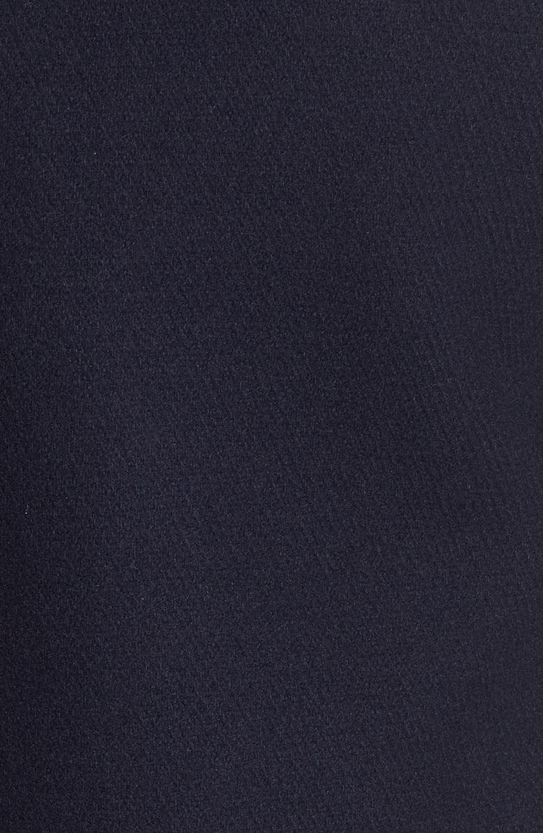 French Connection Wool Blend Peacoat, Alternate, color, 