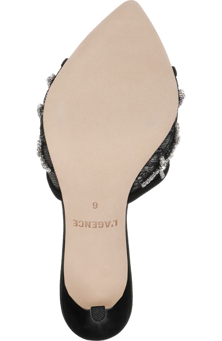 L'AGENCE Fernande Pointed Toe Slide Sandal, Alternate, color,