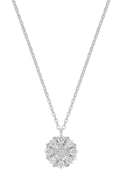 Maya Diamond Pendant Necklace