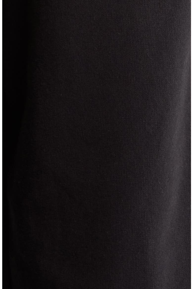 Dallas Wide Leg French Terry Pants, Alternate, color, BLACK/ LENTIL