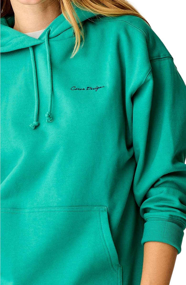 Carve Designs Hawthorne Hoodie, Alternate, color, Jade Logo