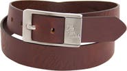 EAGLES WINGS Mississippi Rebels Brandish Leather Belt - Brown