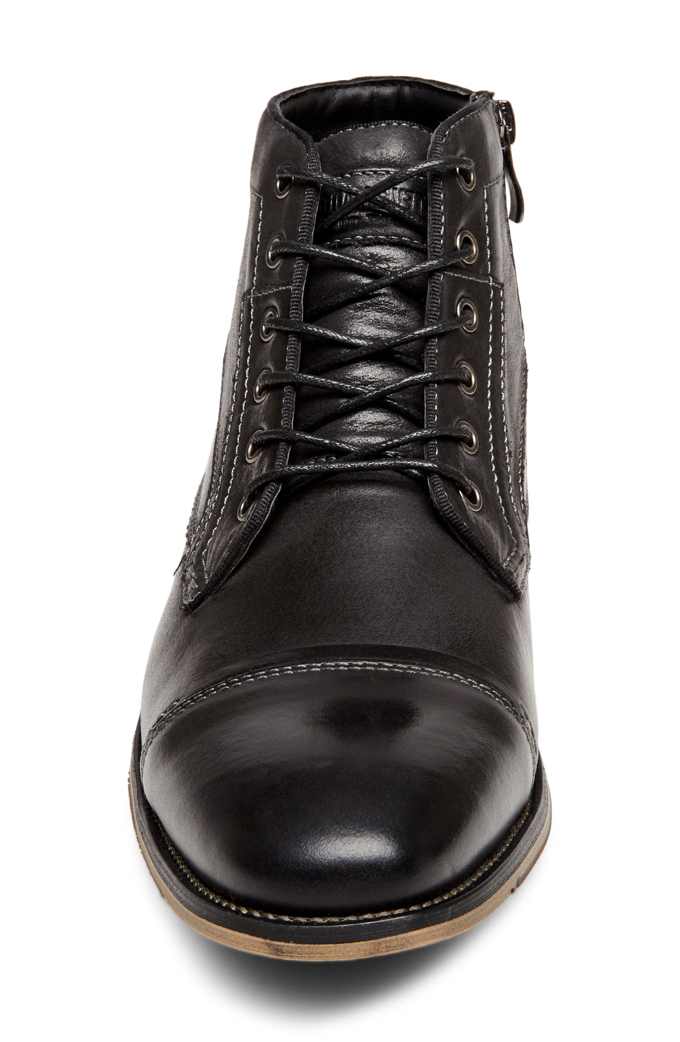 Steve Madden Jeffries Cap Toe Boot, Alternate, color, 