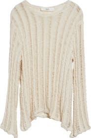 Séfr Aestas Cotton Blend Open Stitch Sweater