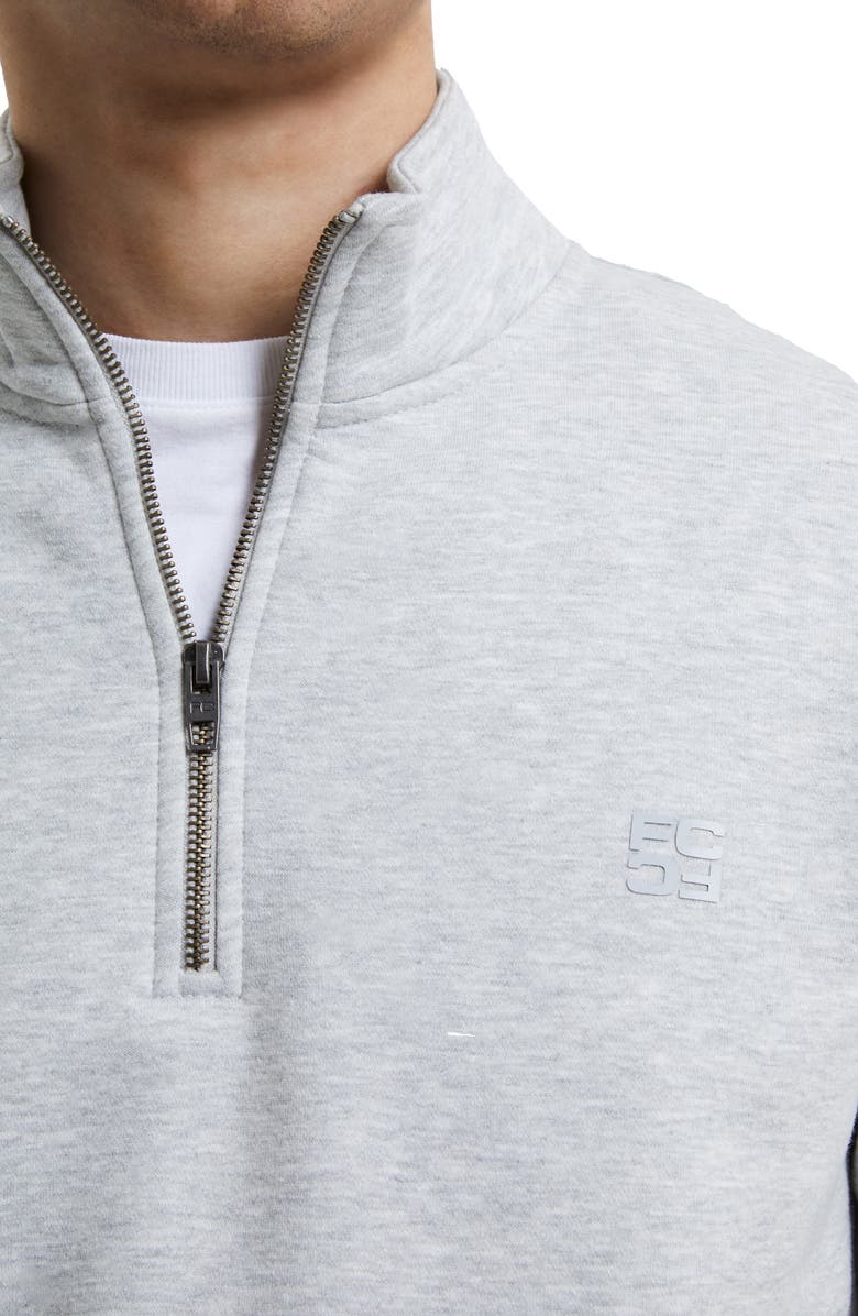 French Connection Quarter Zip Sweatshirt, Alternate, color,