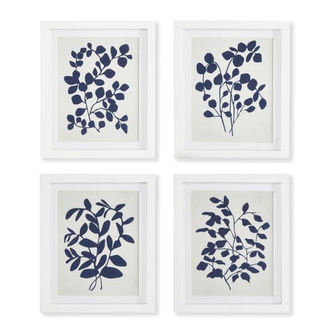 Leafy Vine Prints Set of 4