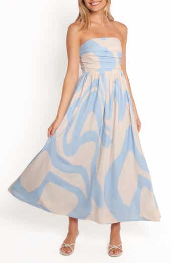 Petal & Pup Nesta Strapless Maxi Dress