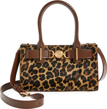 Calvin Klein Valentina Snow Leopard Printed Crossbody hot Bag