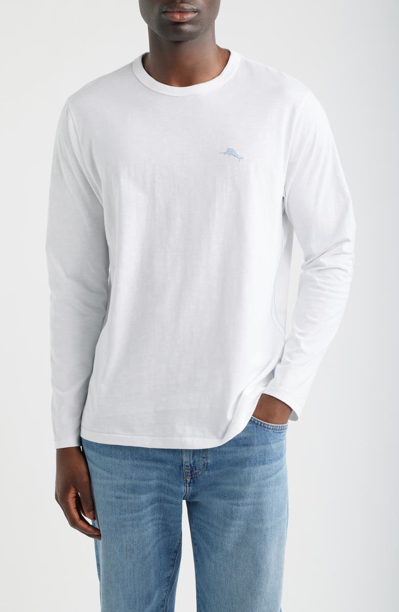 Tommy Bahama Paradise in a Bottle Cotton T-Shirt, Main, color, White