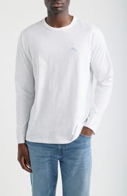 Tommy Bahama Paradise in a Bottle Long Sleeve Cotton Graphic T-Shirt