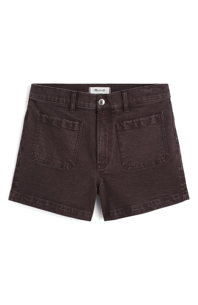 Madewell The Emmy Shorts, Alternate, color, Chocolate Plum