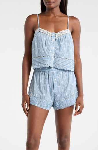Cotton Voile Short Pajamas
