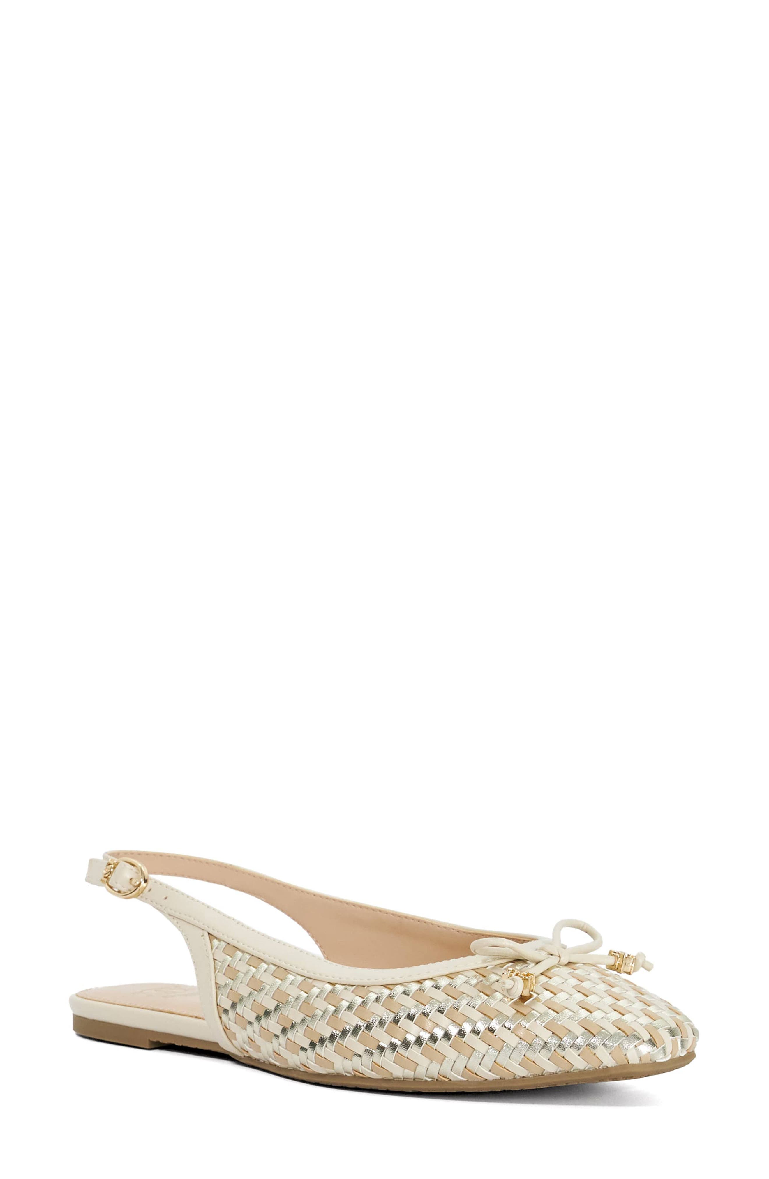 Dune London <p>Haiiden Slingback Flat (Women)</p>