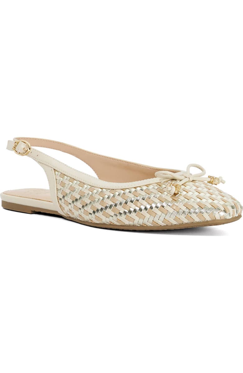 Dune London <p>Haiiden Slingback Flat (Women)</p>, Main, color,