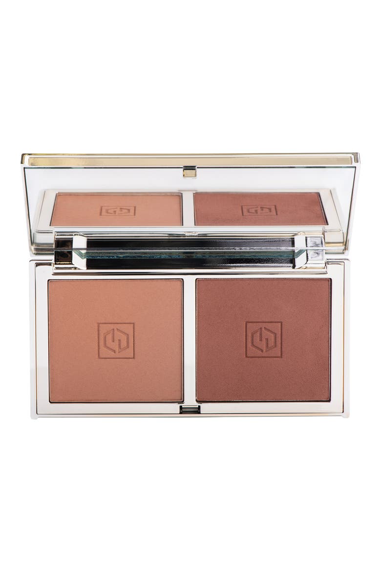 Sunswept Bronzer Duo Palette, Main, color, DEEP/ DARK