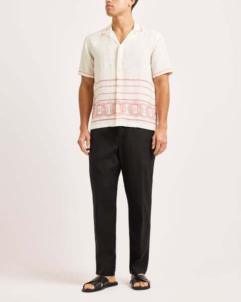 Maitan Linen Relaxed-Fit Shirt