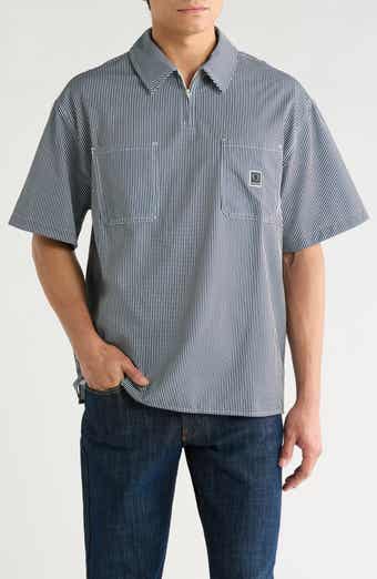 Journey Water Resistant Short Sleeve Half Zip Popover Shirt