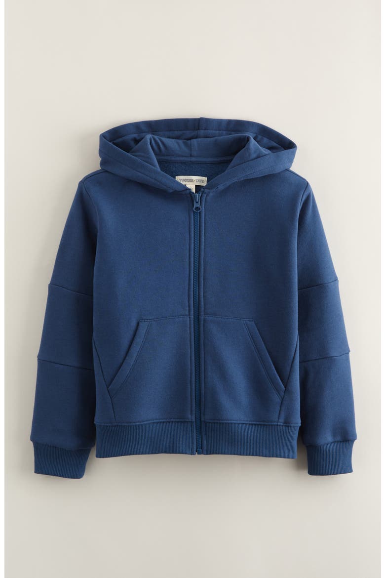 Kids' Zip Hoodie, Main, color, NAVY DENIM