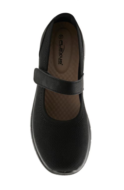 Flexus By Spring Step Stoller Mary Jane Sneaker In Black