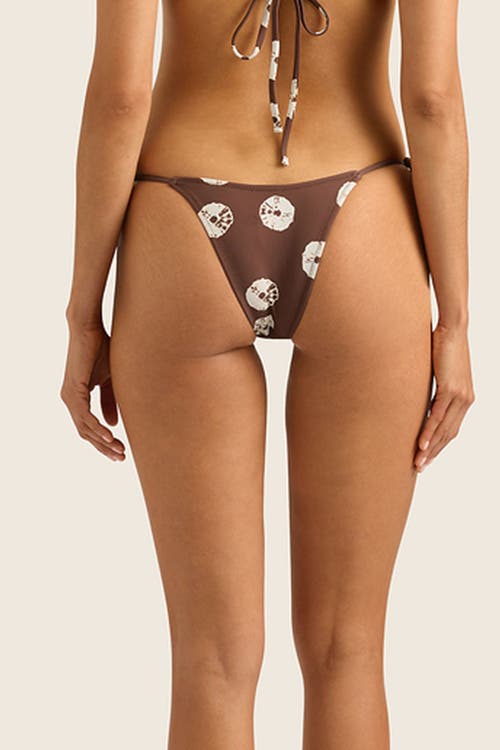 Hope And May Palma String Cheeky Bikini Print Brief
