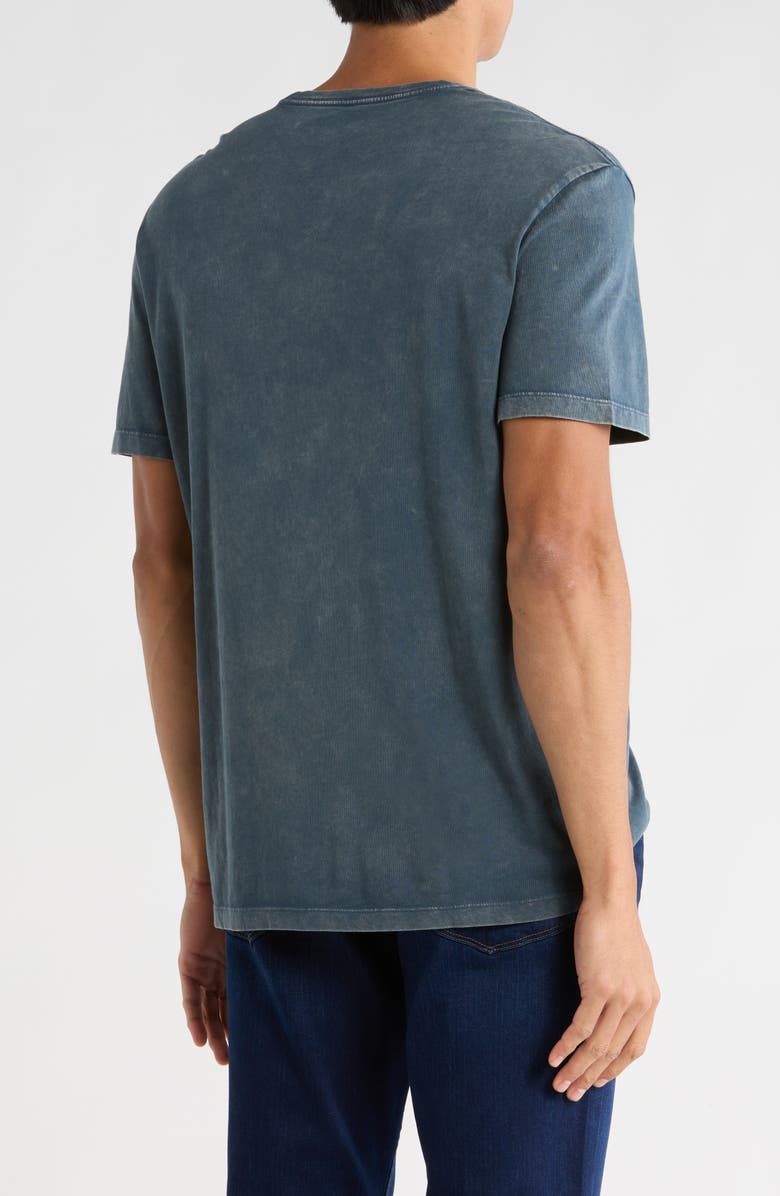 Calvin Klein Acid Wash T-Shirt, Alternate, color, Dark Sapphire