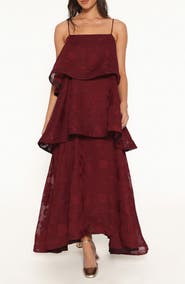 Petal & Pup Nerissa Tiered Maxi Dress