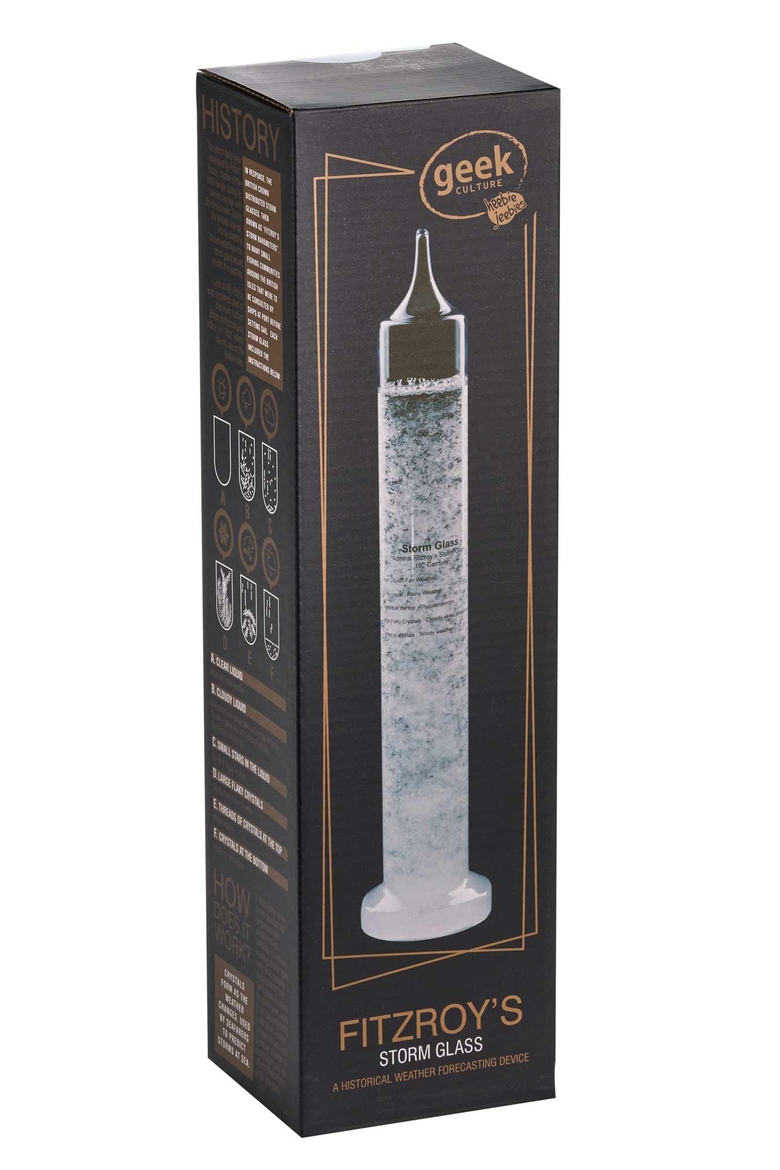 Fitzroy's Storm Glass, Main, color, Clear